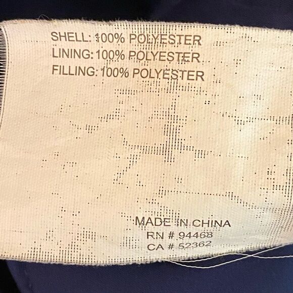 Halitech Lightweight Hooded Stretch Puffer Coat Womens Size Medium with Pockets - Picture 7 of 8